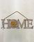 OBJETO DE DECORACAO, PLACA "HOME", DECORACAO NAUTICA - MATERIAL: PLASTICO PVC